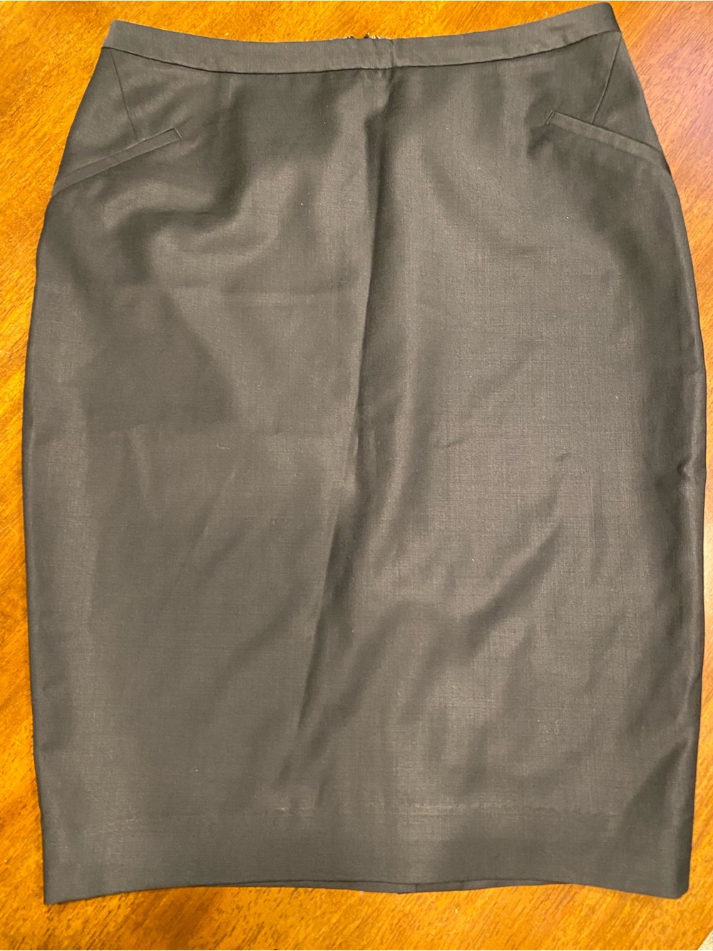Ted Baker Black Pencil Skirt with Subtle Front Seams
